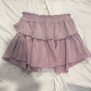 Love Shack Fancy Mini Skirt